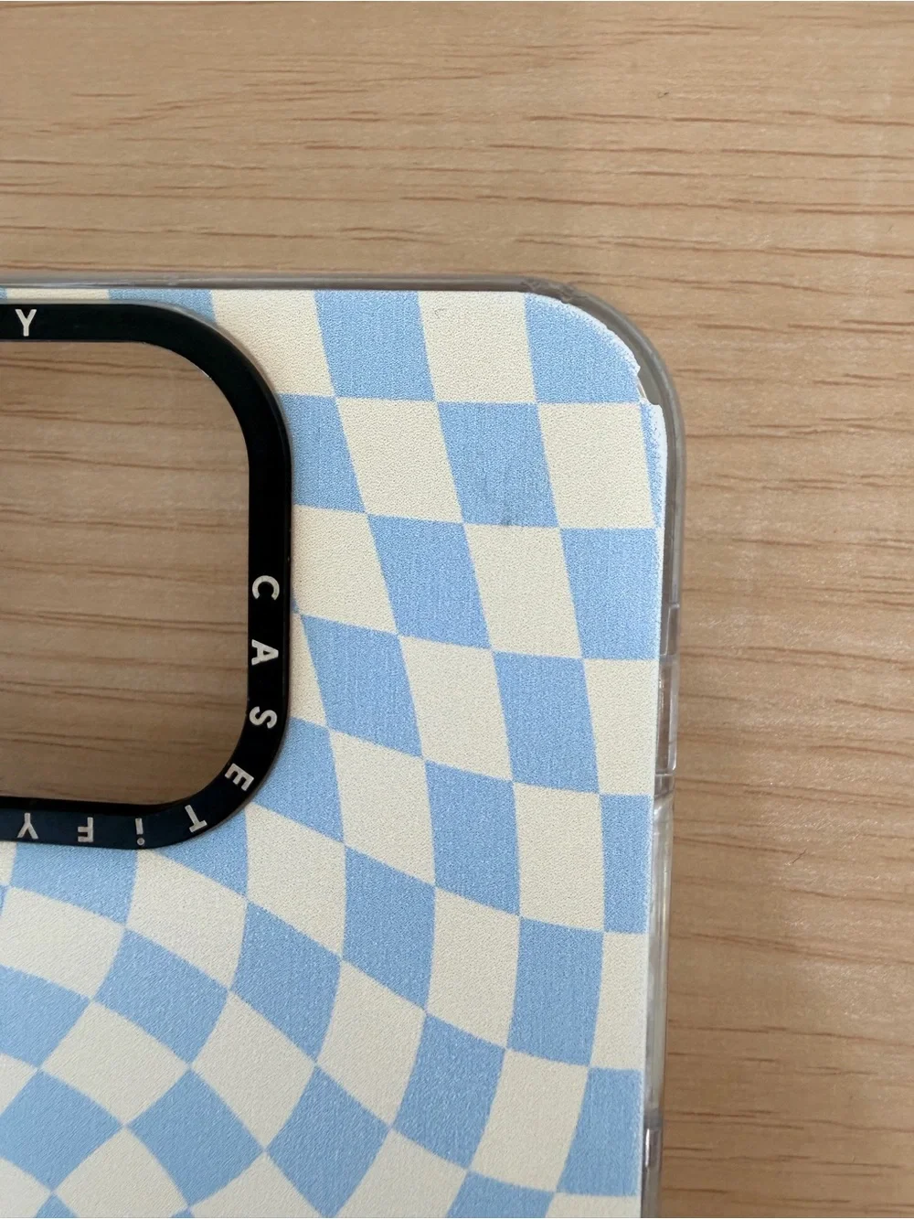 💙✨ CASETiFY Baby Blue Twist Clear iPhone 13 Pro MagSafe Case 📱